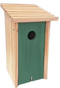 Nichoir mésanges 28 mm en pin certifié 100% FSC® (2 coloris)