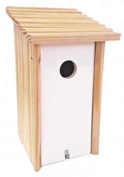 Nichoir mésanges 28 mm en pin certifié 100% FSC® (2 coloris)