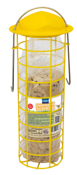 Support pour graisse Support boules de graisse Tube Coloré + 1 cylindre 500g de graisse aux vers de farine